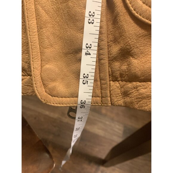 U 2 Wear Me Out Leather Lined Utility Coat Size S - Picture 7 of 10